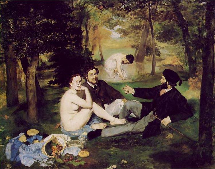 Edouard Manet The Luncheon on the Grass